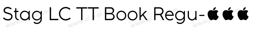 Stag LC TT Book Regu字体转换 Stag LC TT Book Regu字体转换